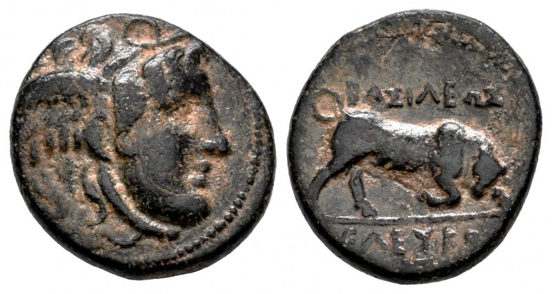 Imperio Seleucida. Seleukos I Nikator. AE 17. 280 a.C. Antioquía. (Sear-6852). A...