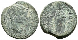 Itálica. As. 27 a.C.-14 d.C. Santiponce (Sevilla). (Abh-1585). (Acip-3328). Ae. 12,62 g. Rara. BC. Est...75,00.