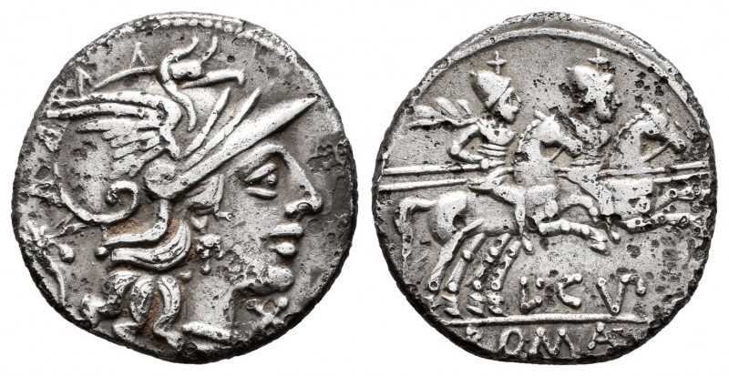 Cupiennia. L. Cupiennius. Denario. 147 a.C. Roma. (Craw-218/1). (Rsc-Cupiennia 1...