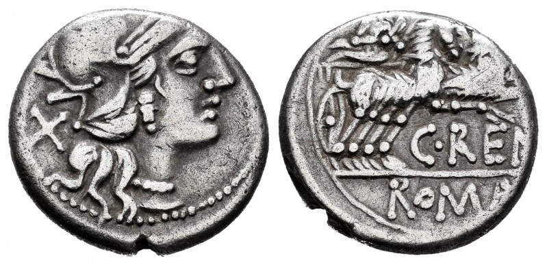 Renia. C. Renius. Denario. 138 a.C. Roma. (Ffc-1088 o 1089). (Craw-231/1). (Cal-...