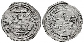 Califato de Córdoba. Al-Hakam II. Dirham. 358 H. Madinat al-Zahra. (Vives-459). Ag. 2,27 g. Citando a `Amir en la IA. MBC-/MBC. Est...35,00.