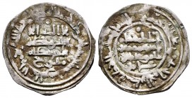 Califato de Córdoba. Hixam II. Dirhem. 387 H. Al-Andalus. Mufariy en IA. (Vives-536). Ag. 3,42 g. MBC. Est...50,00.