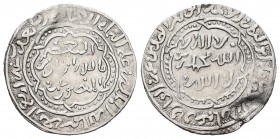 Rasulidas. Al-Mansur `Umar I. Dirham. AH 626-647. Sanaa. (Album-1100.4). Ag. 1,69 g. MBC+. Est...50,00.