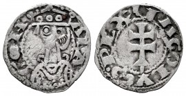 Corona de Aragón. Jaime I (1213-1276). Dinero. Aragón. (Cru-318). (Cru C.G-2134). Ve. 0,73 g. MBC. Est...25,00.