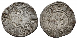 Corona de Aragón. Jaime II (1291-1327). Dinero. Aragón. (Cru-364). Ve. 0,85 g. MBC. Est...30,00.