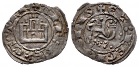 Reino de Castilla y León. Alfonso X (1252-1284). Maravedí prieto. Sin ceca. (Bautista-389). Ve. 0,59 g. MBC+. Est...25,00.