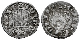 Reino de Castilla y León. Alfonso X (1252-1284). Novén. Burgos. (Abm-263). (Bautista-394). Ve. 0,65 g. B bajo el castillo. MBC-. Est...20,00.
