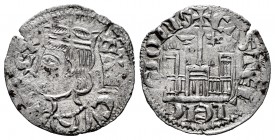 Reino de Castilla y León. Sancho IV (1284-1295). Cornado. Cuenca. (Bautista-429). Ve. 0,79 g. Cuenco y Estrella a los lados de la cruz. BC+/MBC. Est.....