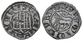 Reino de Castilla y León. Fernando IV (1295-1312). Pepión. Sevilla. (Abm-325). (Bautista-456). Ve. 0,79 g. S bajo el castillo. MBC. Est...25,00.