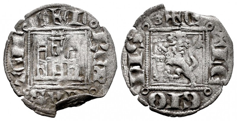 Reino de Castilla y León. Alfonso XI (1312-1350). Novén. Sin ceca. (Bautista-482...