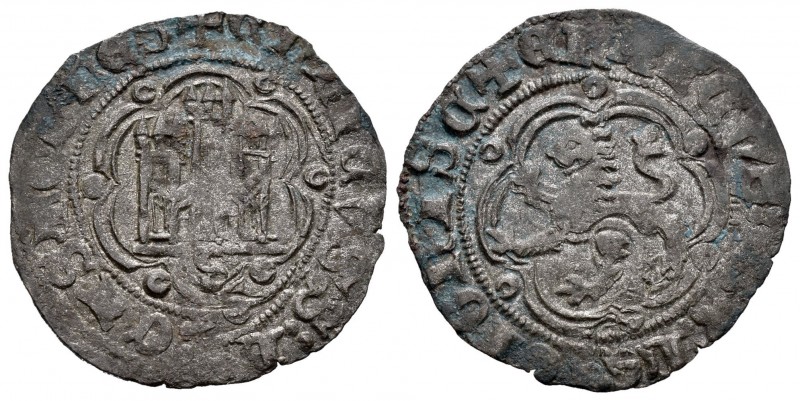 Reino de Castilla y León. Enrique III (1390-1406). Blanca. Sevilla. (Bautista-76...