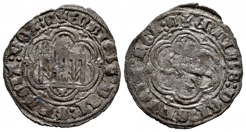 Reino de Castilla y León. Enrique III (1390-1406). Blanca. Toledo. (Bautista-770...