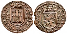 Felipe IV (1621-1665). 8 maravedís. 1626. Segovia. (Cal-391). (Jarabo-Sanahuja-F275). Ae. 6,60 g. MBC+. Est...25,00.
