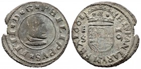Felipe IV (1621-1665). 16 maravedís. 1661. Segovia. S. (Cal-486). (Jarabo-Sanahuja-M499). Ae. 3,30 g. MBC-. Est...15,00.