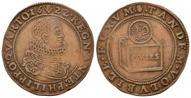 Felipe IV (1621-1665). Jetón. 1622. Amberes. (Dugn-3789). Ae. 5,49 g. MBC+. Est...35,00.
