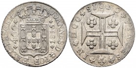 Brasil. Joao Príncipe Regente. 400 reis. 1815. (Km-331). Ag. 13,52 g. Parte de brillo original. EBC. Est...65,00.