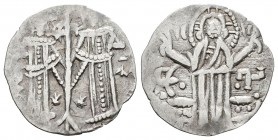 Bulgaria. Ivan Alexander y Michael Asen. Gross. (1331-1355). (Yurukova/Penchev-168f). Ag. 1,60 g. MBC. Est...50,00.