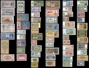 Interesante conjunto de 130 billetes de países europeos, Austria (12), Hungría (11), Suecia (2), Portugal (2), Luxemburgo (1), Rusia (6), Noruega (1),...