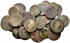 Lote de 42 monedas Ibero Romanas. Gran variedad de valores y ceca. Ae. A EXAMINAR. RC/BC. Est...120,00.