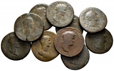 Lote de 10 sestercios romanos. A EXAMINAR. BC-/BC. Est...120,00.