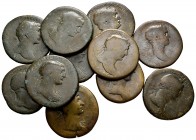 Lote de 11 sestercios romanos. A EXAMINAR. BC-/BC. Est...120,00.
