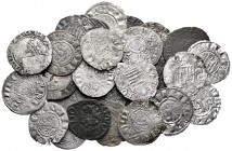 Lote de 29 monedas de Época Medieval. Gran variadad de valores, Reyes y cecas. Incluye alguna escasa. Ve. A EXAMINAR. RC/MBC-. Est...160,00.