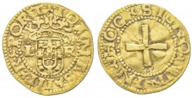 Portugal
Joao III 1521-1557
Cruzado, AU 3.50 g.
Ref : Fr. 27
Conservation : TB-TTB