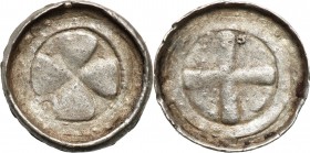 Medieval coins 
POLSKA/POLAND/POLEN/SCHLESIEN

Zbigniew? (1102-1107) (najstarszy syn Władysława Hermana)?, Denar krzyżowy po 1097 

Aw: Krzyż gre...
