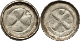 Medieval coins 
POLSKA/POLAND/POLEN/SCHLESIEN

Zbigniew? (1102-1107) (najstarszy syn Władysława Hermana)?, Denar krzyżowy po 1097 



Details: ...