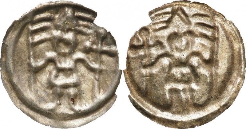Medieval coins 
POLSKA/POLAND/POLEN/SCHLESIEN

Brakteat guziczkowy II połowa ...