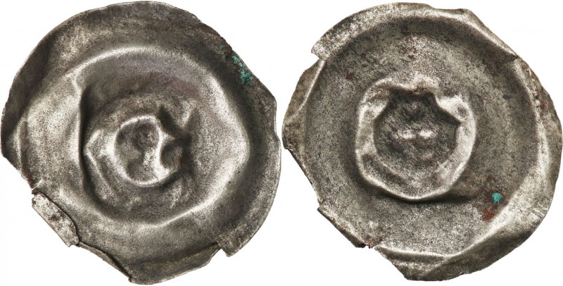 Medieval coins 
POLSKA/POLAND/POLEN/SCHLESIEN

Brakteat, przełom XIII/XIV wie...