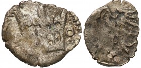 Medieval coins 
POLSKA/POLAND/POLEN/SCHLESIEN

Władysław Jagiełło (1386-1434). Denar koronny, Krakow (Cracow) - I emisja 

Aw.: Korona z 3 kółkam...