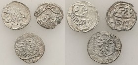 Medieval coins 
POLSKA/POLAND/POLEN/SCHLESIEN

Silesia. Halerze miejskie Konrad VIII Młodszy i Ludwik II Brzeski, set 3 pieces 

- Śląsk, Księstw...