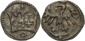 Medieval coins 
POLSKA/POLAND/POLEN/SCHLESIEN

Jan I Olbracht (1492–1501). Denar bez daty, Krakow (Cracow) 

Litera O pod koroną.Patyna. Ładny, c...