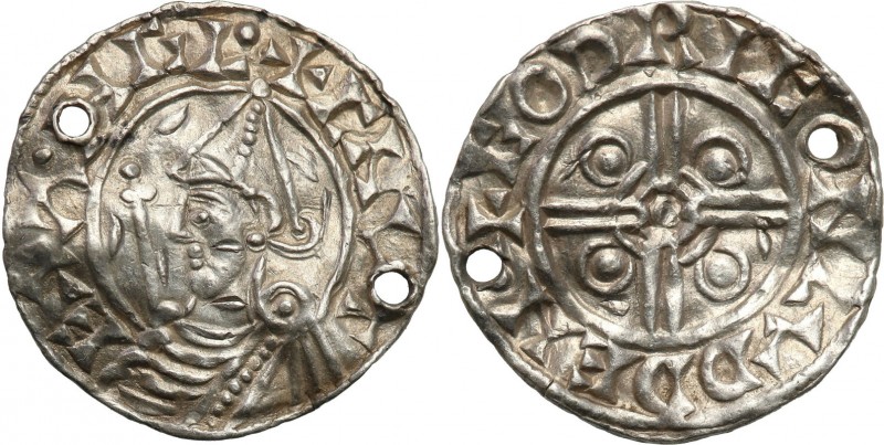Medieval coins 
POLSKA/POLAND/POLEN/SCHLESIEN

Anglia, Knut 1016-1035. Denar ...