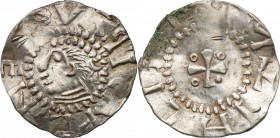 Medieval coins 
POLSKA/POLAND/POLEN/SCHLESIEN

Germany, Dortmund - Henryk II (1002-1024). Denar 1002-1024 - Very nice 

Aw.: Głowa władcy w lewo,...