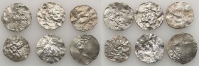 Medieval coins 
POLSKA/POLAND/POLEN/SCHLESIEN

Germany, Saxony (Sachsen). Otto III (983–1002), naśladownictwo denara typu OAP XI wiek, set 6 coins ...