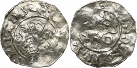 Medieval coins 
POLSKA/POLAND/POLEN/SCHLESIEN

Netherlands, Fryzja, Groningen. Bernold (1040–1054). Denar, Groningen 

Aw.: Popiersie biskupa z p...