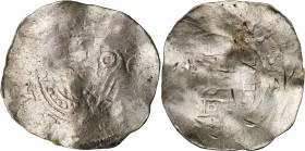 Medieval coins 
POLSKA/POLAND/POLEN/SCHLESIEN

Netherlands, Bouillon - hr Godfryd III Brodaty (1044-1069). Denar - RARE 

Aw.: Popiersie z miecze...