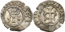 Medieval coins 
POLSKA/POLAND/POLEN/SCHLESIEN

Hungary. Maria - siostra Jadwigi królowa Węgier (1382-1387) 

Aw. Ukoronowana litera MRw. Krzyż lo...