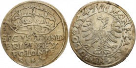 Sigismund I Old
POLSKA/ POLAND/ POLEN / POLOGNE / POLSKO

Zygmunt I Stary. Grosz (Groschen) 1547, Krakow (Cracow) - RARE 

Bardzo rzadka odmiana ...