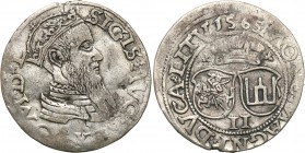 Sigismund II August
POLSKA/ POLAND/ POLEN/ LITHUANIA/ LITAUEN

Zygmunt ll August. DwuGrosz (Groschen) (2 grosze) 1565, Vilnius - RARE R5 

Aw.: P...