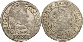 Sigismund II August
POLSKA/ POLAND/ POLEN/ LITHUANIA/ LITAUEN

Zygmunt II August. Grosz (Groschen) na stopę polską, 1568, Tykocin 

Bardzo ładny ...