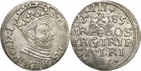 COLLECTION of Polish 3 grosze
POLSKA/ POLAND/ POLEN/ LITHUANIA/ LITAUEN

Stefan Batory. Trojak - 3 grosze (Groschen) 1585, Ryga (Riga) - wielokrope...
