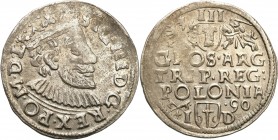 COLLECTION of Polish 3 grosze
POLSKA/ POLAND/ POLEN/ LITHUANIA/ LITAUEN

Zygmunt III Waza. Trojak - 3 grosze (Groschen) 1590, Poznan (Posen) 

Na...