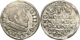 COLLECTION of Polish 3 grosze
POLSKA/ POLAND/ POLEN/ LITHUANIA/ LITAUEN

Zygmunt III Waza. Trojak - 3 grosze (Groschen) 1591, Poznan (Posen) 

Na...