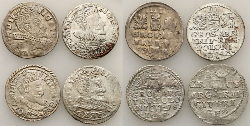 COLLECTION of Polish 3 grosze
POLSKA/ POLAND/ POLEN/ LITHUANIA/ LITAUEN

Zygm...