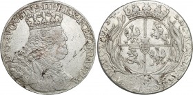 Augustus III the Sas 
POLSKA/ POLAND/ POLEN/ LITHUANIA/ LITAUEN

August III Sas Ort 18 groszy (Groschen) - Groschen 1754, Lipsk (Leipzig) 

Węższ...