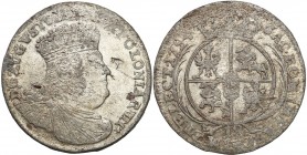 Augustus III the Sas 
POLSKA/ POLAND/ POLEN/ LITHUANIA/ LITAUEN

August III Sas Ort 18 groszy (Groschen) - Groschen 1754, Lipsk (Leipzig) 

Średn...