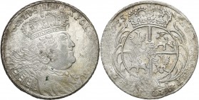 Augustus III the Sas 
POLSKA/ POLAND/ POLEN/ LITHUANIA/ LITAUEN

August III Sas Ort 18 groszy (Groschen) - Groschen 1755, Lipsk (Leipzig) 

Szero...